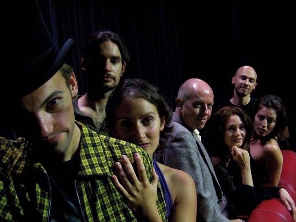 Tango - v.l.n.r. Gonzalo Orihuella, Martin Lorenzo, Solange Chapperon, Klaus Wendel, Esther Nur, Eladia Cordoba, Armin Arabi